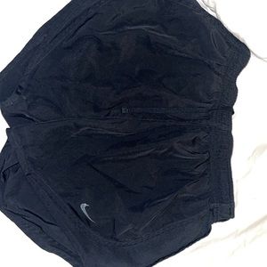 black nike shorts
